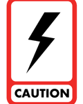 Caution-shock