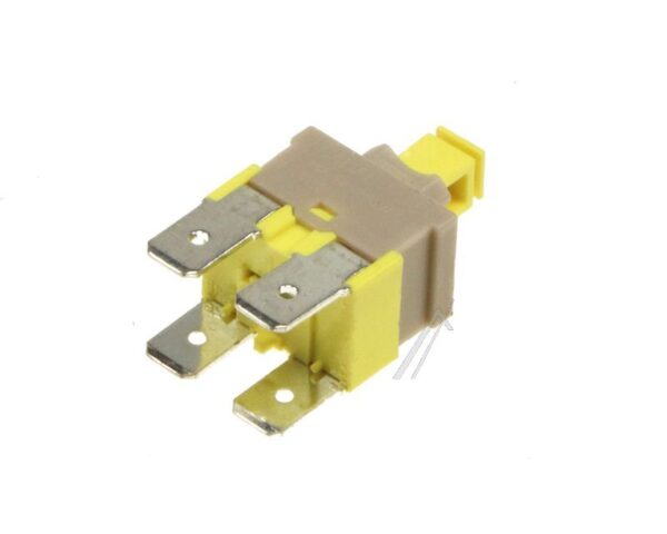 16A-250VAC ROCKER SWITCH, DPST, CANAL