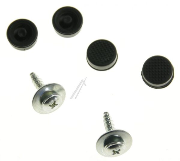 ASSEMBLY SCREWS AND FOOT RUBBER