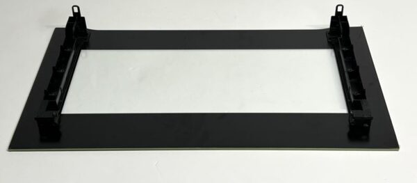 ELECTROLUX / AEG FRONT GLASS,INOX,AEG,594X331MM