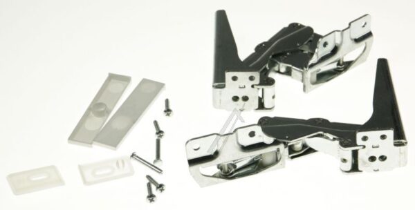 WHIRLPOOL/INDESIT DOOR HINGES KIT 2PCS