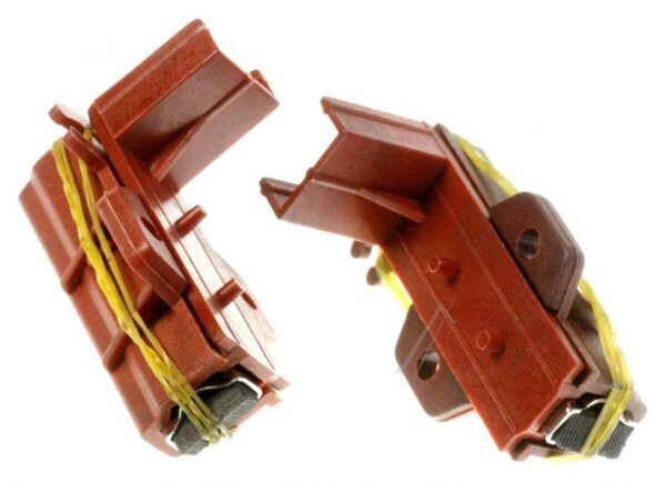 CARBON BRUSHES WITH HOLDER PAIR ALTERNATIVE WELLING MOTORS
