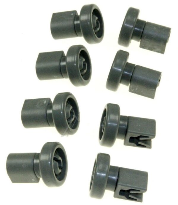 ELECTROLUX / AEG WHEEL KIT,8 PCS.,DARK GREY,DIV