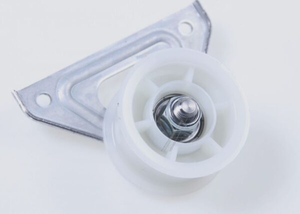 WHIRLPOOL/INDESIT 488000728616 JOCKEY WHEEL + BRACKET ASSY