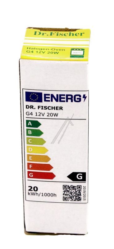 HALOGEN LAMP 12V, 20W, G4