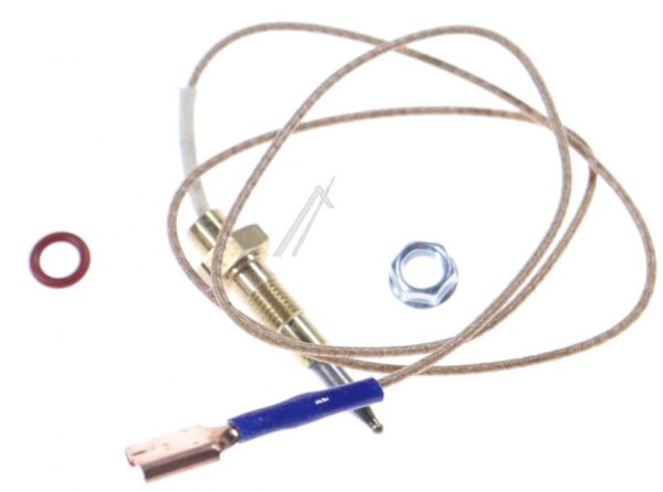WHIRLPOOL/INDESIT 488000648010 HOB THERMOCOUPLE+NUT+O.R. 520MM