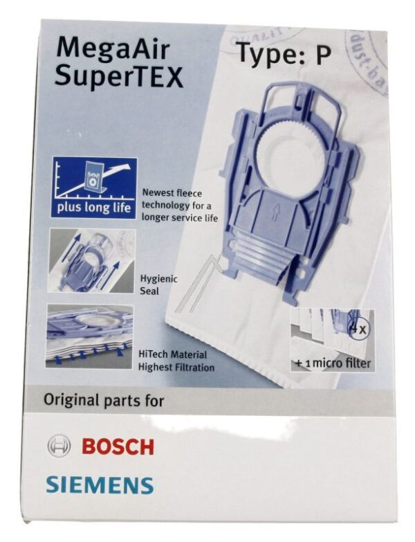 BOSCH/SIEMENS BOSCH/SIEMENS BBZ41FP 00468264 VZ41FP TYPE: P VACUUM CLEANER BAG