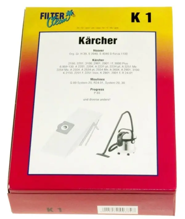 K1 000165-K PAPER DUST BAGS X 3