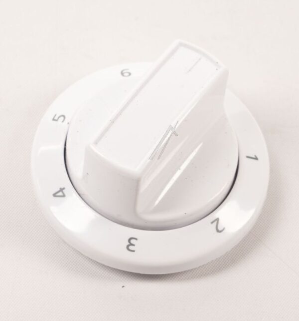 BEKO/GRUNDIG/ARCELIK S250315075 HOB COMMUTATOR KNOB BDB1-C WHITE