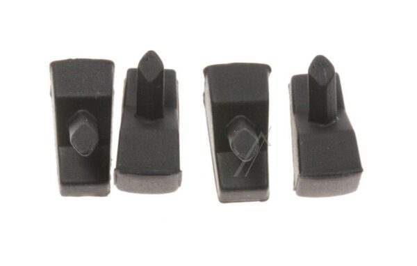 WHIRLPOOL/INDESIT 484000000840 KIT RUBBER FOOT (4 PCS)