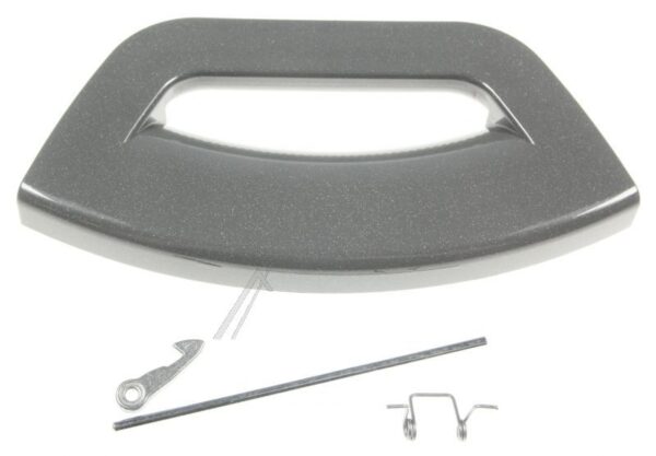 WHIRLPOOL/INDESIT 482000091056 DOOR HANDLE KIT – GRAPHITE FUTURA