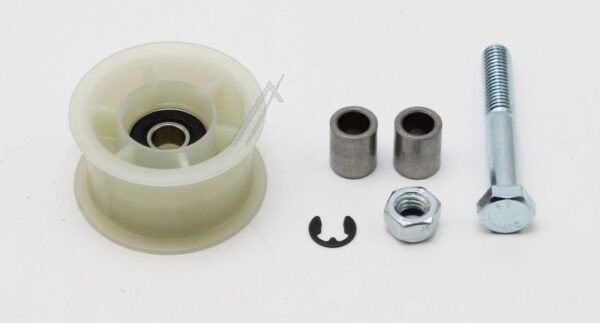 WHIRLPOOL/INDESIT 484000008521 KIT PULLEY JOKEY & CIRCLIP