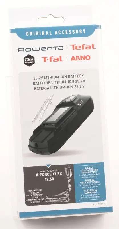 ZR009712 BATTERY XFORCE FLEX 12.60