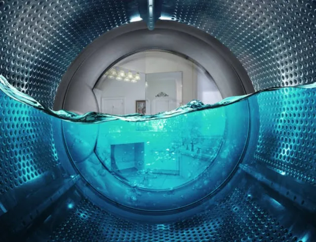 Washing Machine Full of Water