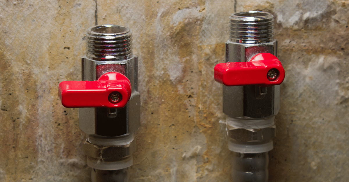 Hot tap for washing machine