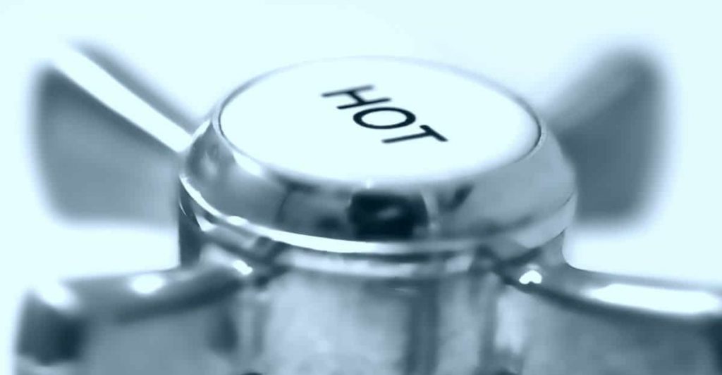 Hot tap for washing machine