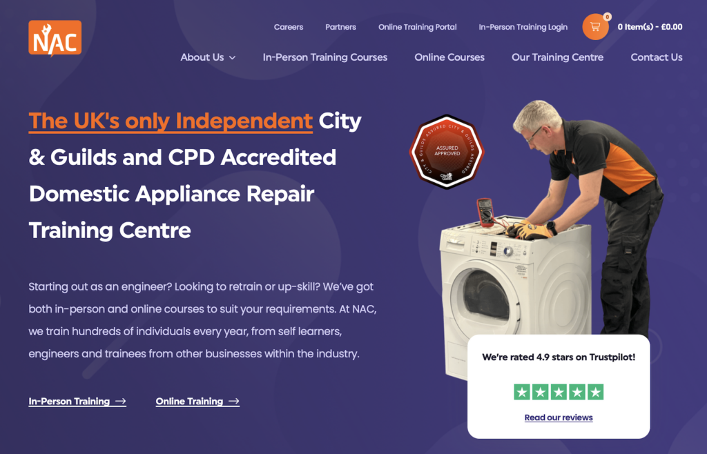Appliance Repair Training