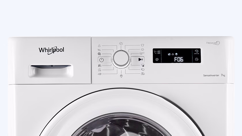 whirlpool washing machine error codes