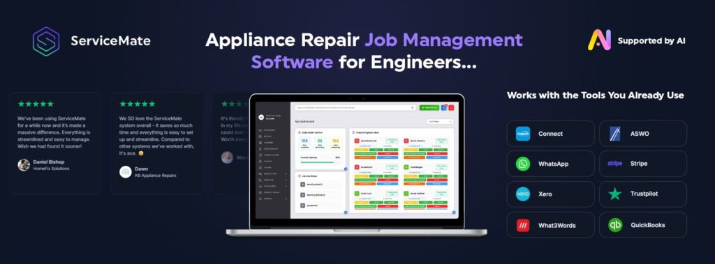 Appliance Repair Job Management Software