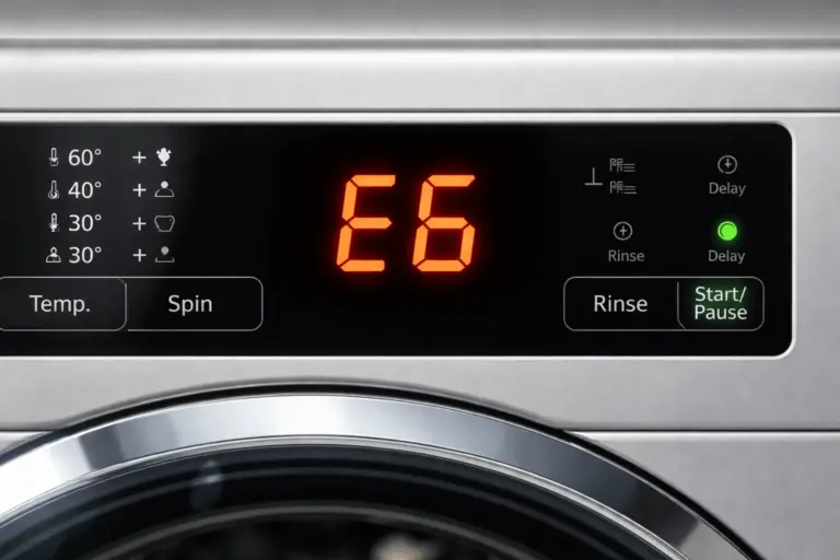 Bush Washing Machine Error Codes